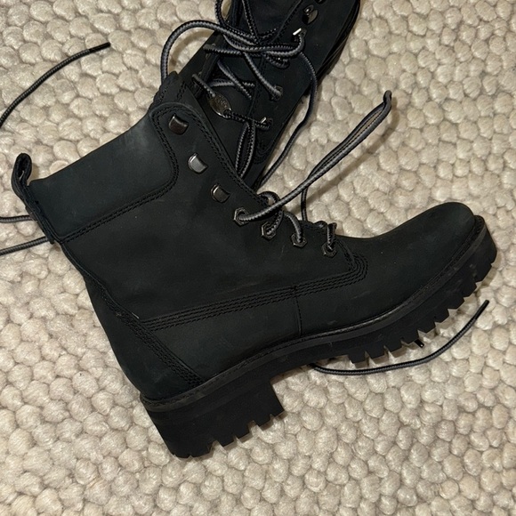 Timberland Black Combat Boots - Picture 5 of 5